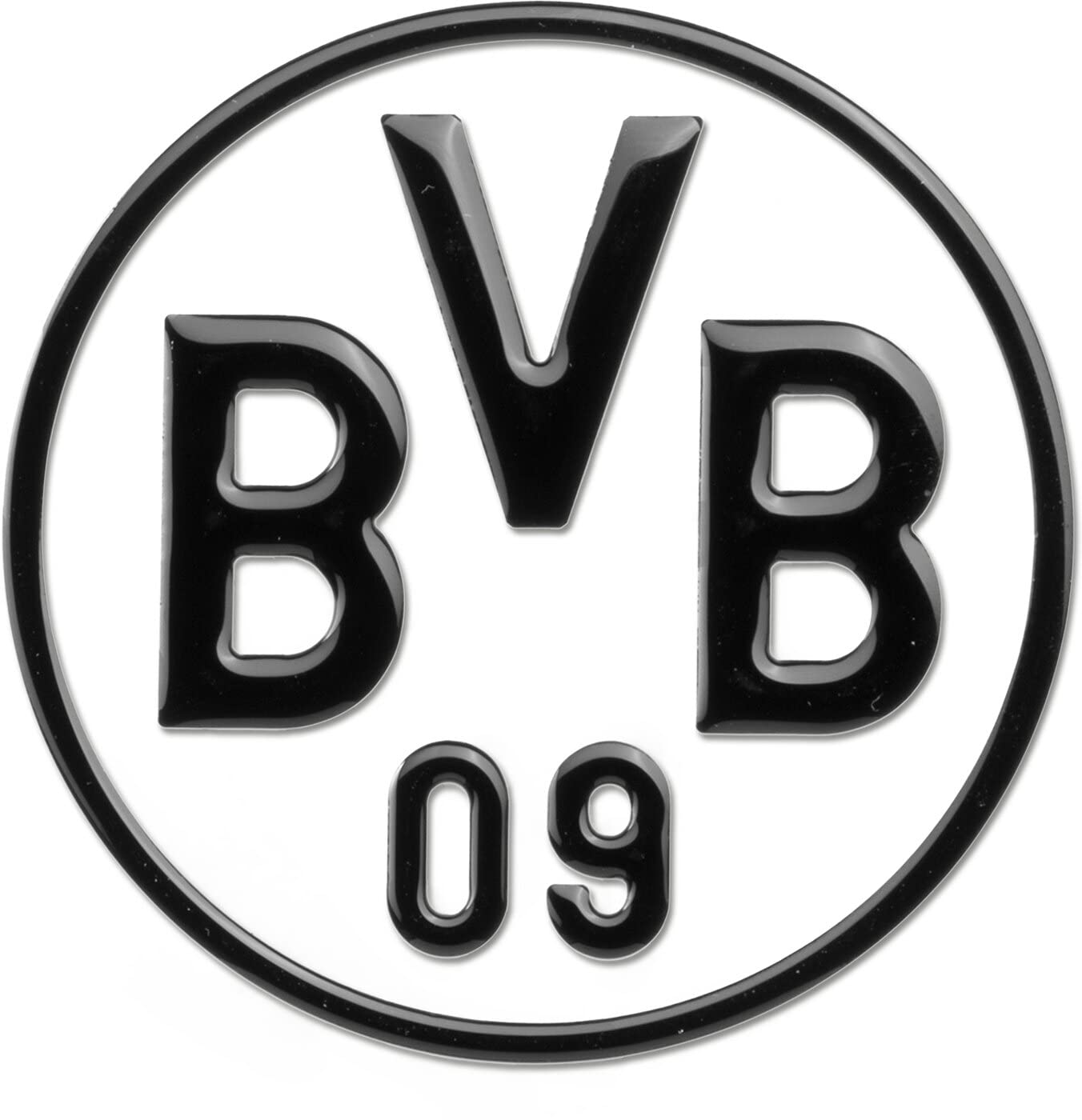 Borussia Dortmund BVB 89140401 Auto-Aufkleber in Schwarz von Borussia Dortmund