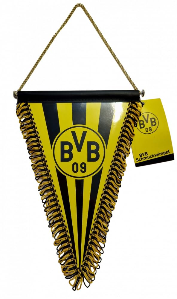 Borussia Dortmund Wimpel / Banner / Autowimpel / Autobanner BVB 09 - plus gratis Aufkleber forever Dortmund von Borussia Dortmund