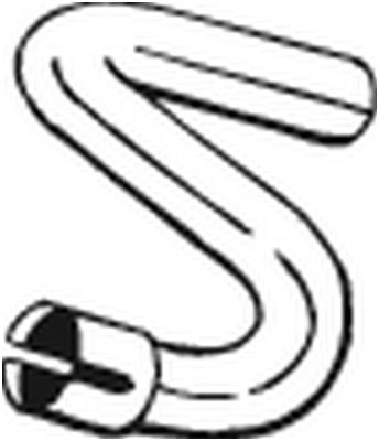 Abgasrohr hinten Bosal 383-945 Abgasrohr hinten Bosal 383-945 von Bosal