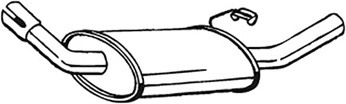 BOSAL 154-801 Endschalldämpfer BOSAL 154-801 Endschalldämpfer von Bosal