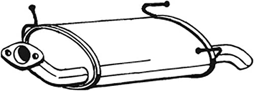BOSAL Original Endschalldämpfer BOSAL Original Endschalldämpfer von Bosal