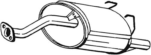 Bosal 163-203 Endschalldämpfer Bosal 163-203 Endschalldämpfer von Bosal