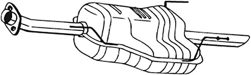Bosal 185-455 Endschalldämpfer Bosal 185-455 Endschalldämpfer von Bosal