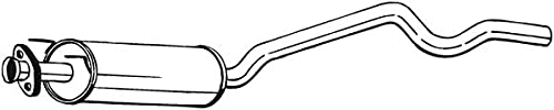 Bosal 282-309 Mittelschalldämpfer Bosal 282-309 Mittelschalldämpfer von Bosal