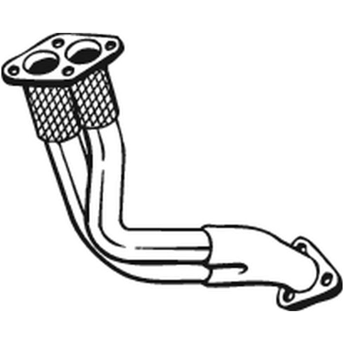Bosal 753-517 Abgasrohr Bosal 753-517 Abgasrohr von Bosal