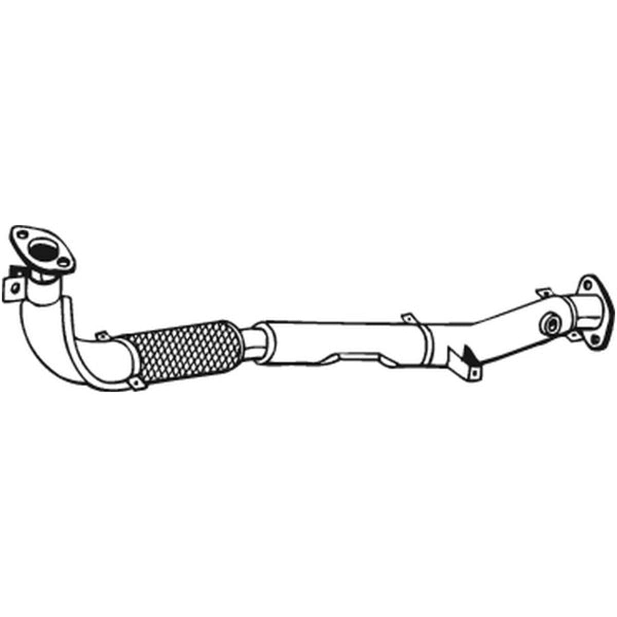 Bosal 823-885 Abgasrohr Bosal 823-885 Abgasrohr von Bosal