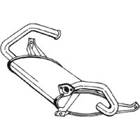 Endschalldämpfer BOSAL 177-275 Endschalldämpfer BOSAL 177-275 von Bosal