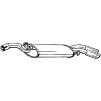 Endschalldämpfer BOSAL 233-381 Endschalldämpfer BOSAL 233-381 von Bosal