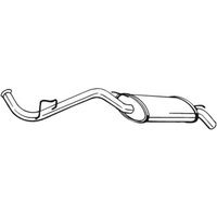 Endschalldämpfer BOSAL 278-429 von Bosal