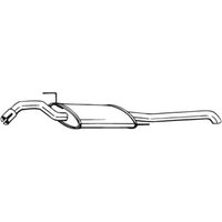 Endschalldämpfer BOSAL 279-461 Endschalldämpfer BOSAL 279-461 von Bosal
