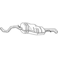 Endschalldämpfer BOSAL 281-531 Endschalldämpfer BOSAL 281-531 von Bosal