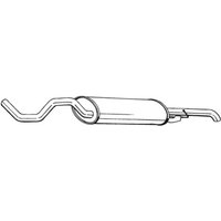 Endschalldämpfer BOSAL 281-533 Endschalldämpfer BOSAL 281-533 von Bosal