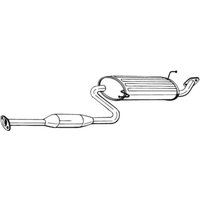 Endschalldämpfer BOSAL 283-531 Endschalldämpfer BOSAL 283-531 von Bosal