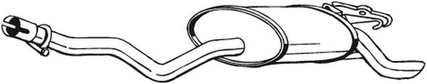 Endschalldämpfer Bosal 175-347 Endschalldämpfer Bosal 175-347 von Bosal