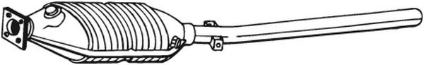 Katalysator mitte Bosal 099-039 Katalysator mitte Bosal 099-039 von Bosal
