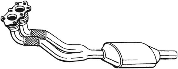 Katalysator vorne Bosal 090-743 von Bosal