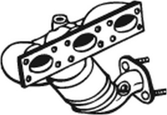 Katalysator vorne links Bosal 099-115 Katalysator vorne links Bosal 099-115 von Bosal