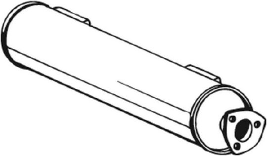 Mittelschalldämpfer Bosal 233-525 Mittelschalldämpfer Bosal 233-525 von Bosal