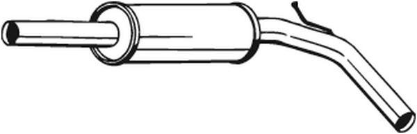 Mittelschalldämpfer Bosal 233-541 von Bosal