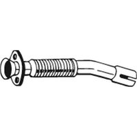 Reparaturrohr, Katalysator BOSAL 713-351 von Bosal