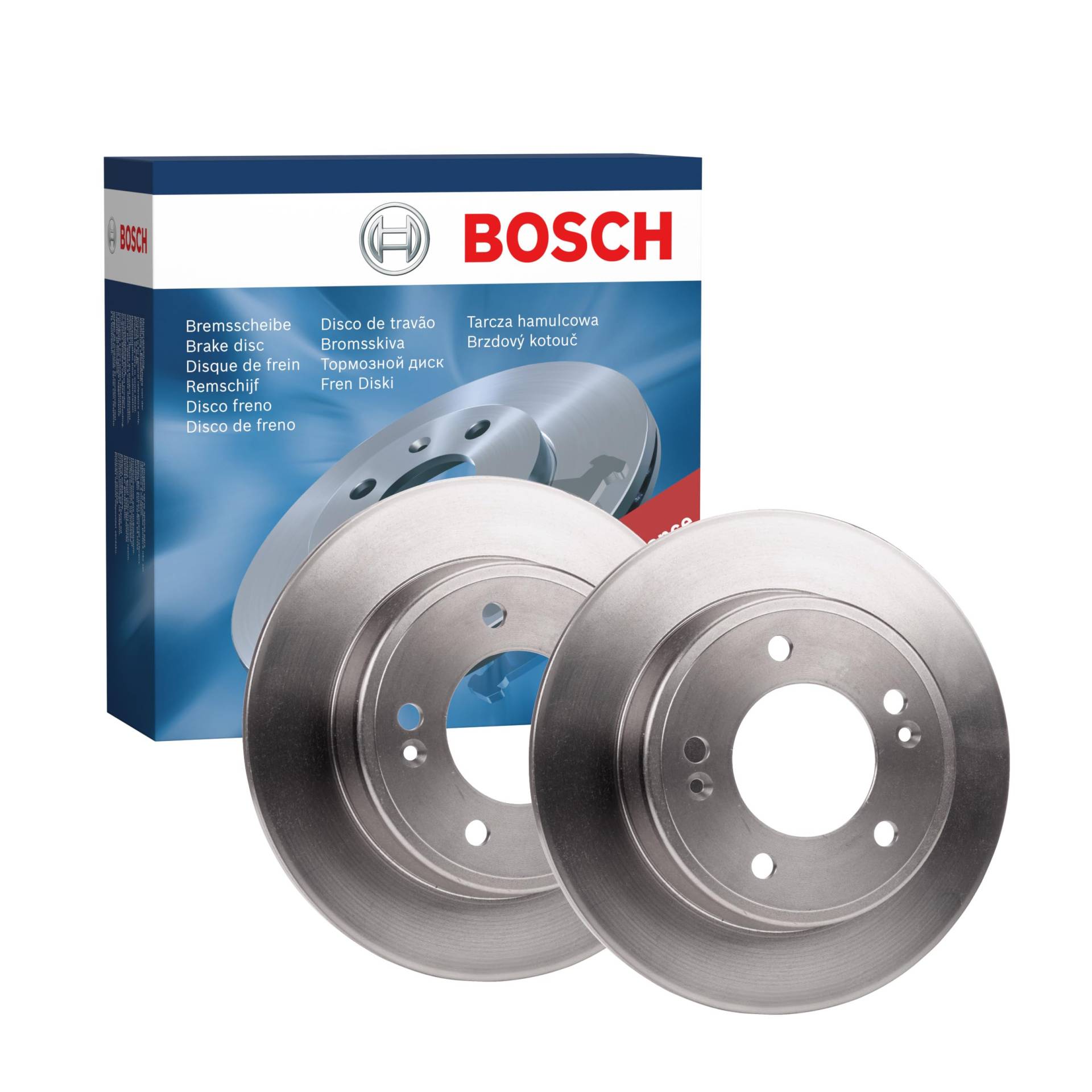 Bosch BD1638 Bremsscheiben - Hinterachse - ECE-R90 Zertifizierung - zwei Bremsscheiben pro Set von Bosch Automotive