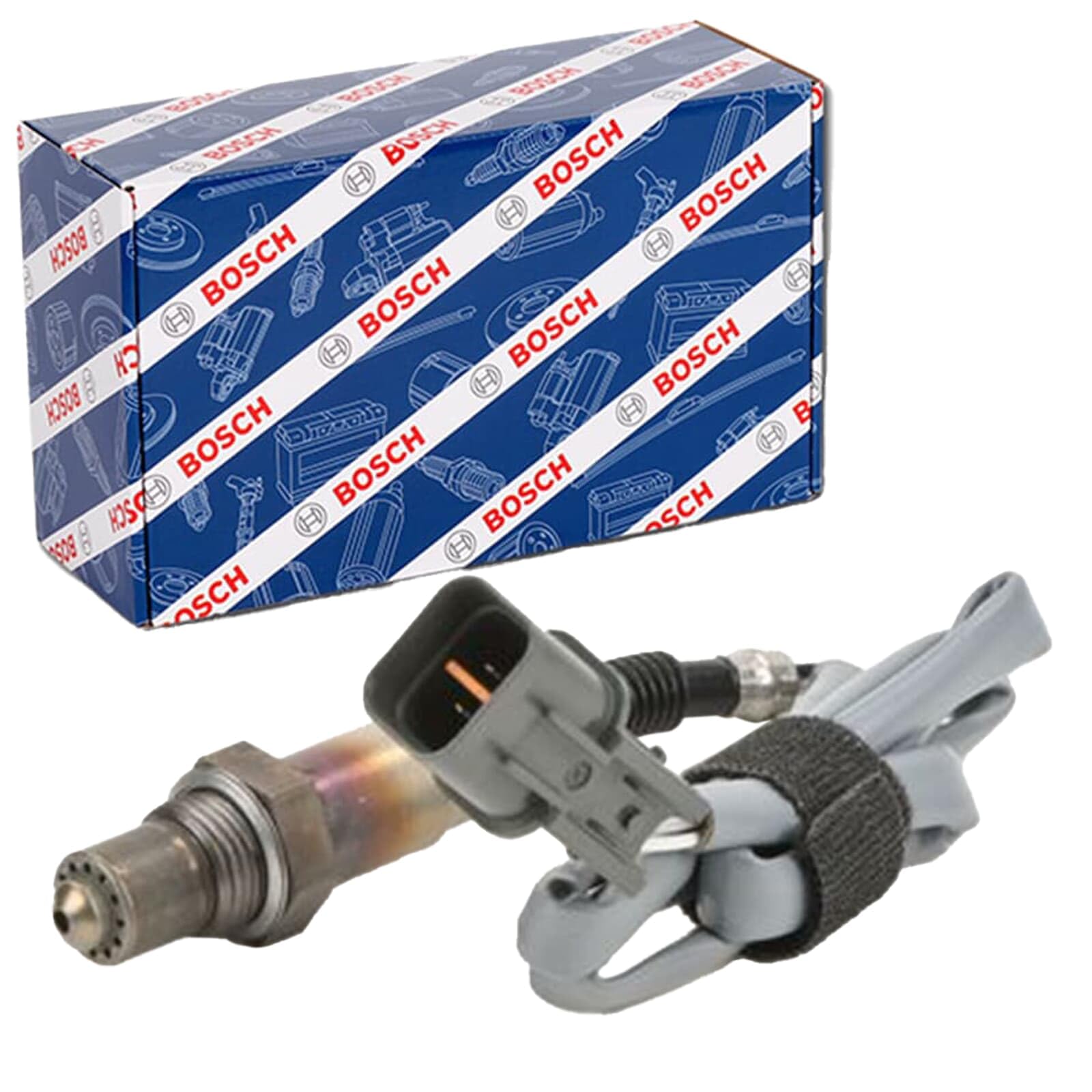 Bosch 0258986652 - Lambdasonde mit fahrzeugspezifischem Stecker von Bosch Automotive