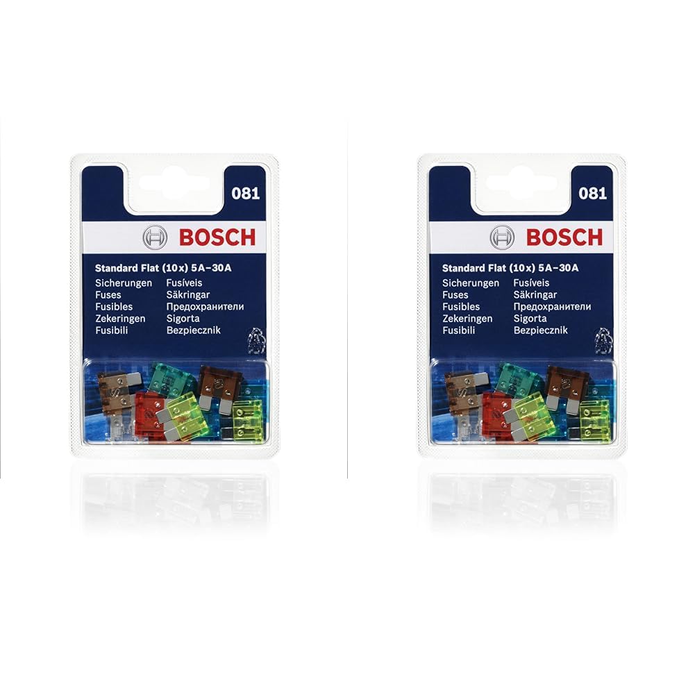 Bosch 1987529081 Flachsicherung (Packung mit 2) von Bosch Automotive