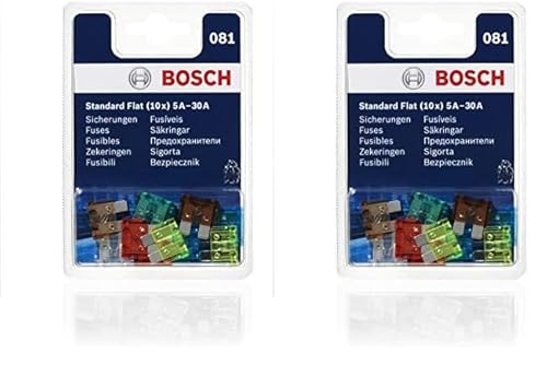 Bosch 1987529081 Flachsicherung (Packung mit 2) von Bosch Automotive