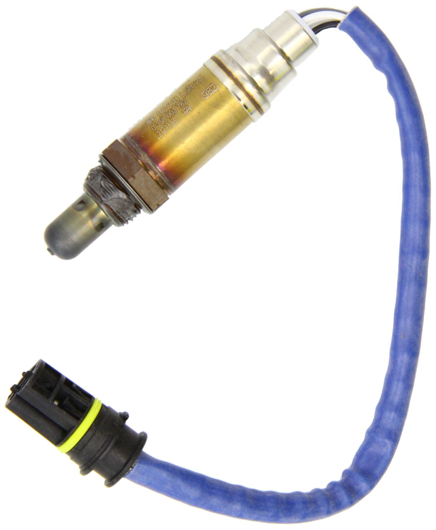 Bosch 0258003782 - Lambdasonde mit fahrzeugspezifischem Stecker von Bosch Automotive