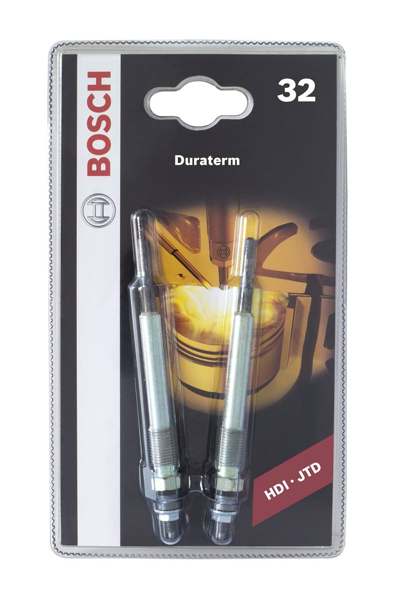 Bosch 32 - Duraterm - Blister – 2er Set - für dieselbetriebene Fahrzeuge von Bosch Automotive