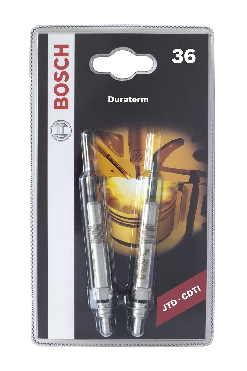 Bosch N36 Glühkerzen Duraterm (2 kerzen) von Bosch Automotive