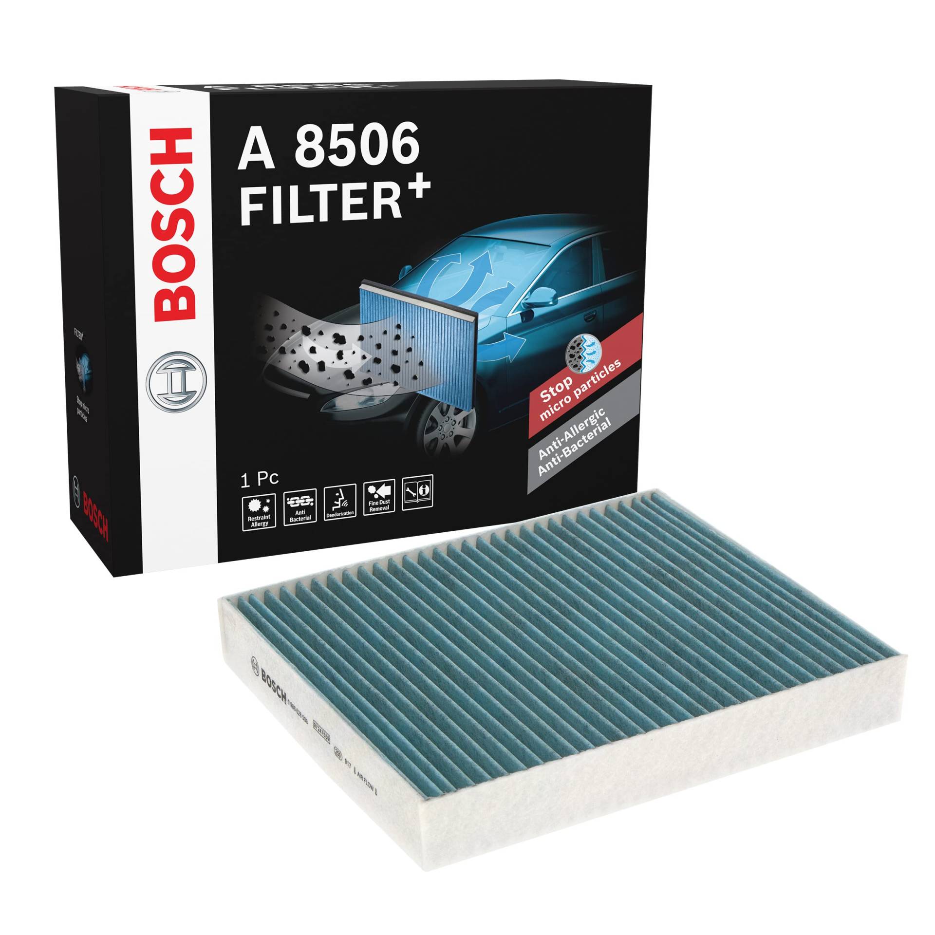 Bosch Automotive A8506 - Innenraumfilter Filter+ Bosch Automotive A8506 - Innenraumfilter Filter+ von Bosch Automotive