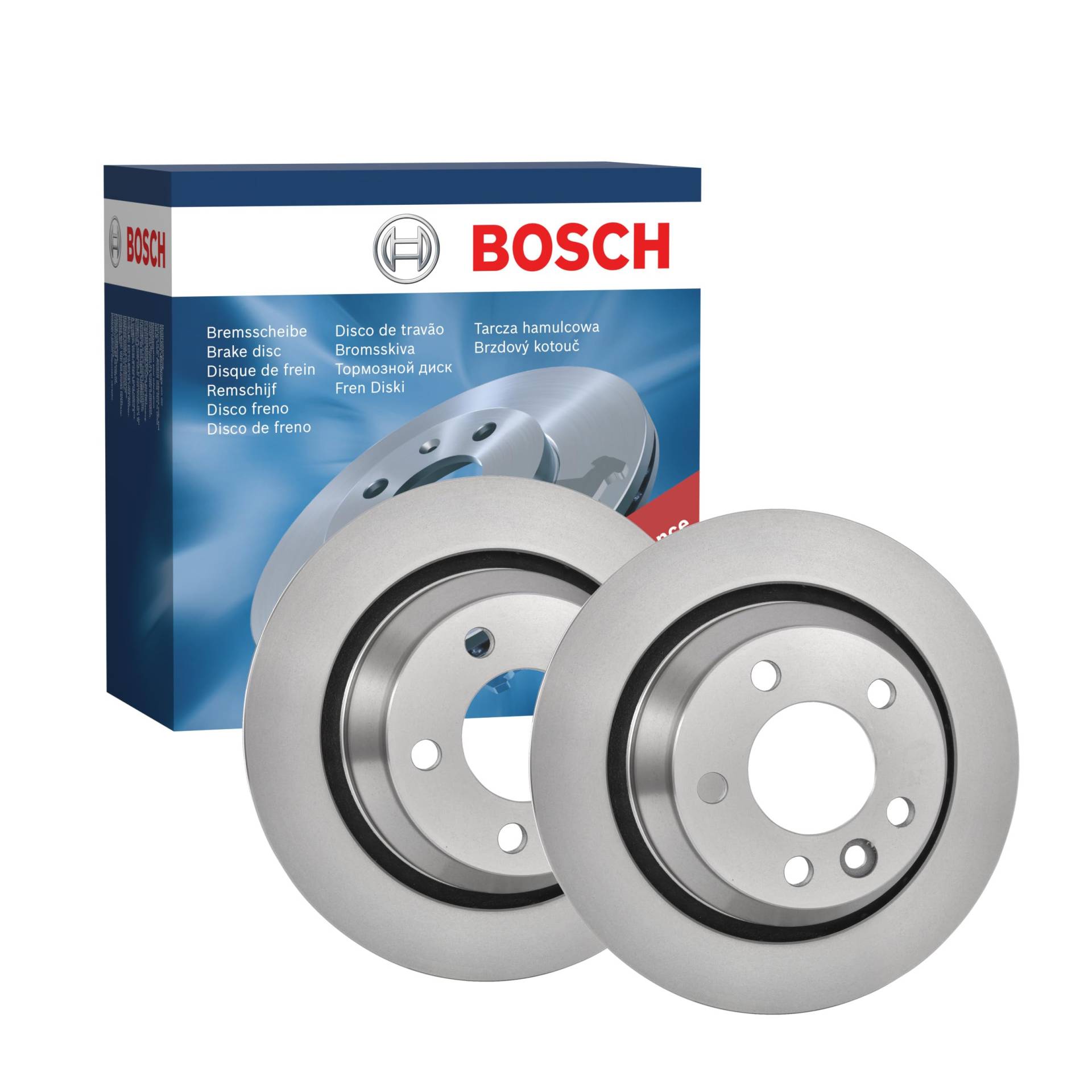 Bosch BD1024 Bremsscheiben - Hinterachse - ECE-R90 Zertifizierung - zwei Bremsscheiben pro Set von Bosch Automotive