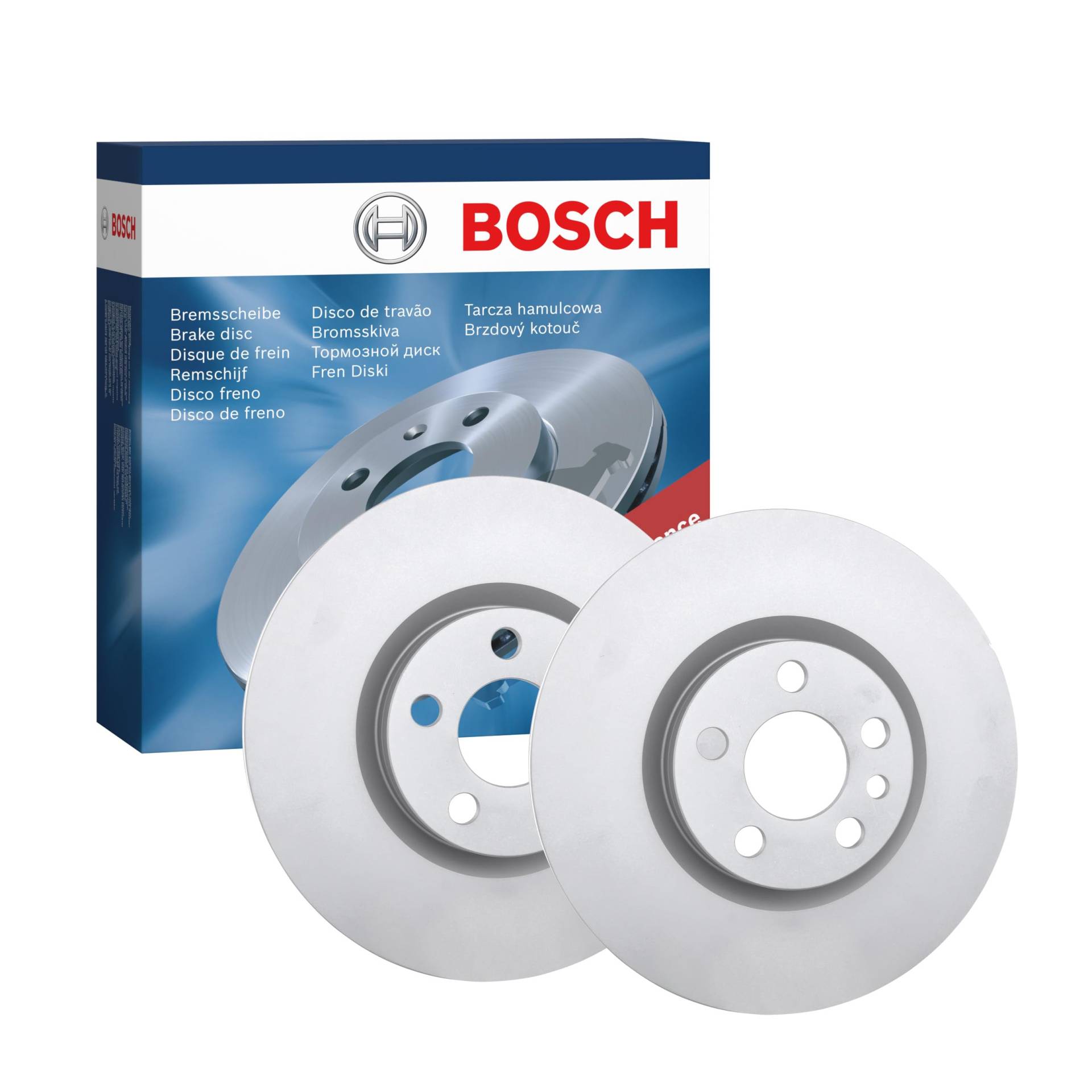 Bosch BD1044 Bremsscheiben - Vorderachse - ECE-R90 Zertifizierung - zwei Bremsscheiben pro Set von Bosch Automotive