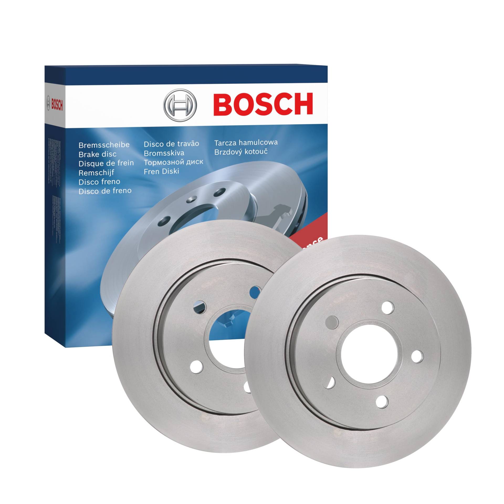 Bosch BD1048 Bremsscheiben - Hinterachse - ECE-R90 Zertifizierung - zwei Bremsscheiben pro Set von Bosch Automotive