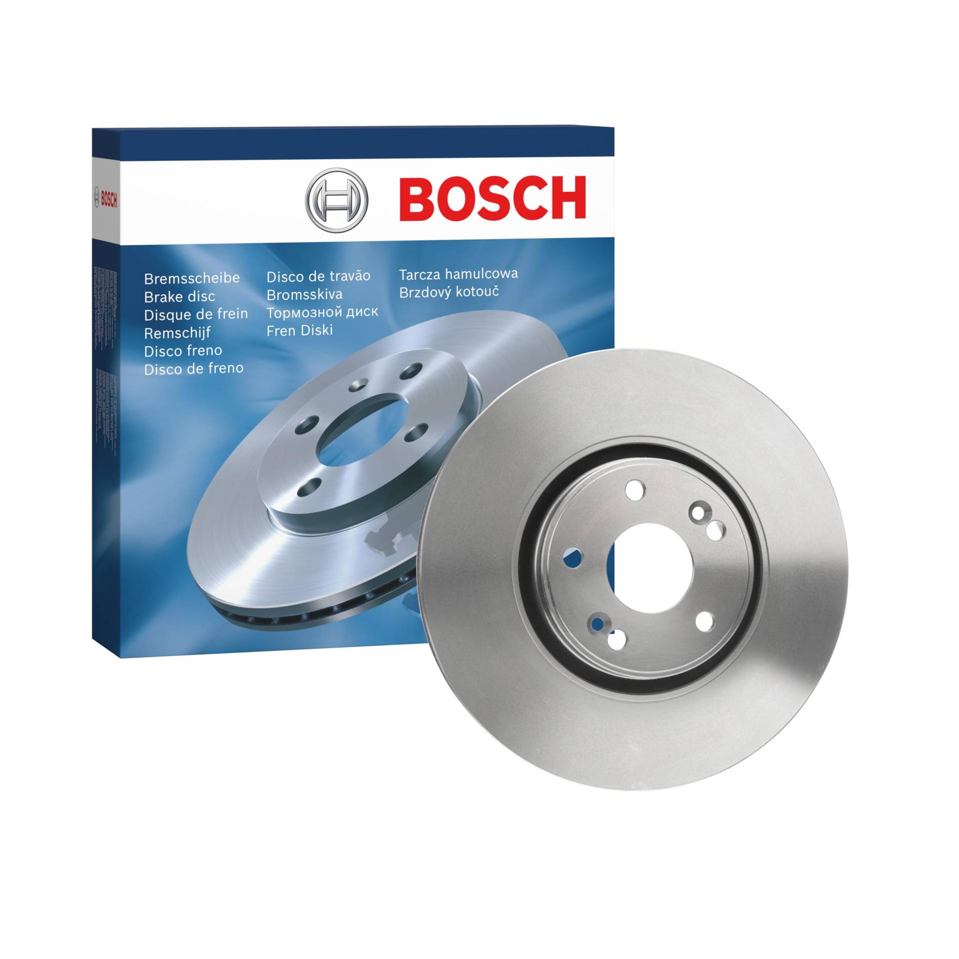 Bosch BD1067 Bremsscheiben - Vorderachse - ECE-R90 Zertifizierung - eine Bremsscheibe von Bosch Automotive