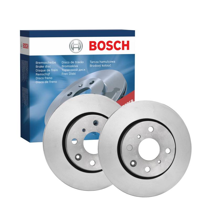 Bosch BD1105 Bremsscheiben - Vorderachse - ECE-R90 Zertifizierung - zwei Bremsscheiben pro Set von Bosch Automotive