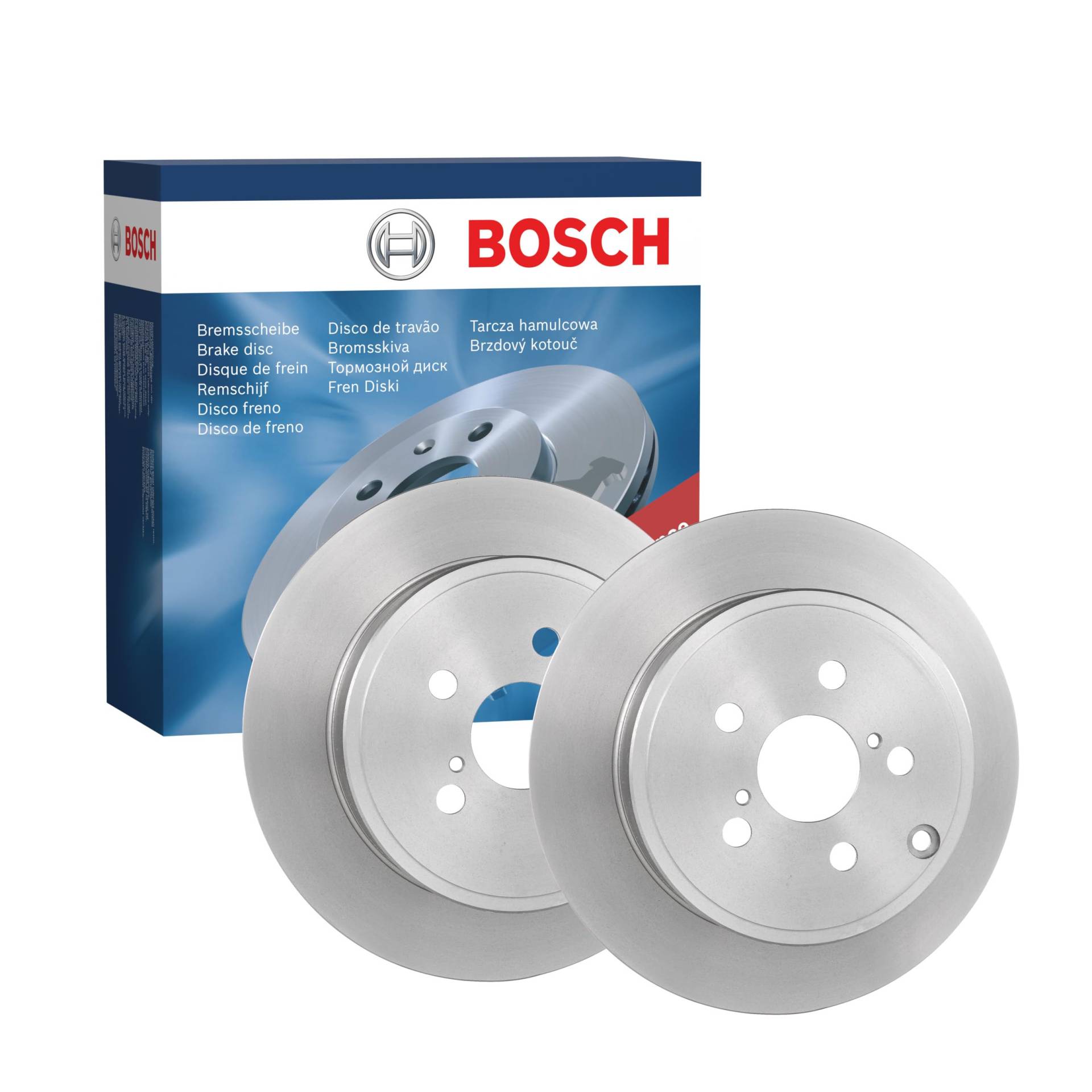 Bosch BD1108 Bremsscheiben - Hinterachse - ECE-R90 Zertifizierung - zwei Bremsscheiben pro Set von Bosch Automotive