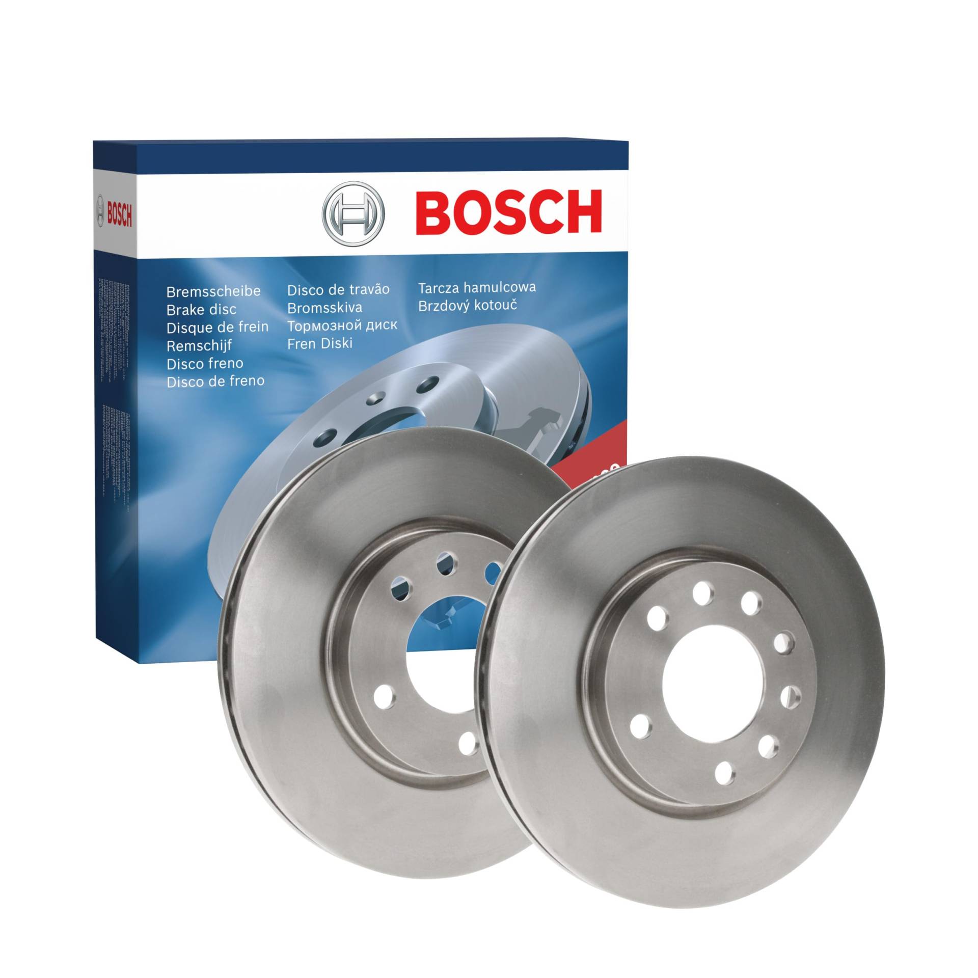 Bosch BD1140 Bremsscheiben - Vorderachse - ECE-R90 Zertifizierung - zwei Bremsscheiben pro Set von Bosch Automotive