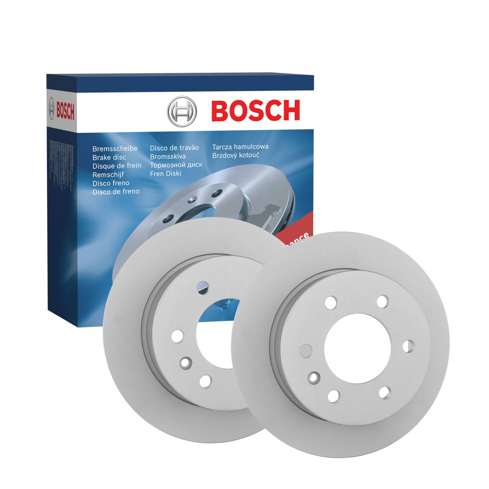 Bosch BD1158 Bremsscheiben - Hinterachse - ECE-R90 Zertifizierung - zwei Bremsscheiben pro Set Bosch BD1158 Bremsscheiben - Hinterachse - ECE-R90 Zertifizierung - zwei Bremsscheiben pro Set von Bosch Automotive