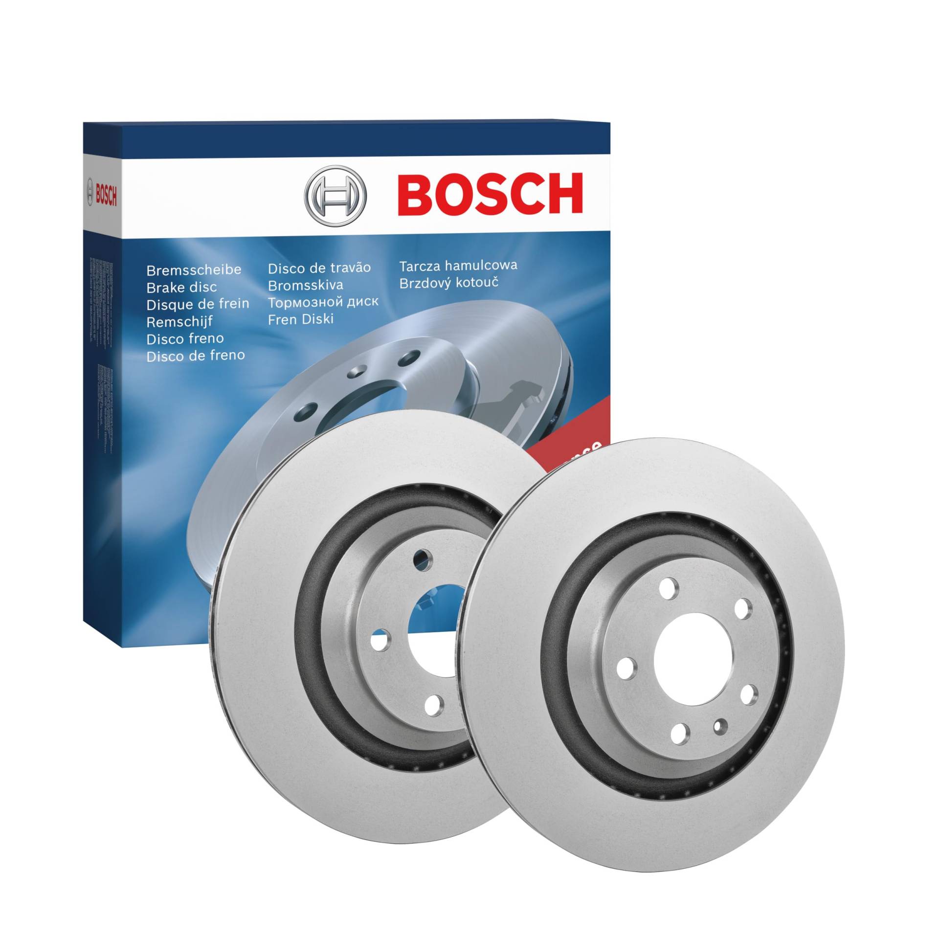 Bosch BD1162 Bremsscheiben - Hinterachse - zwei Bremsscheiben pro Set von Bosch Automotive