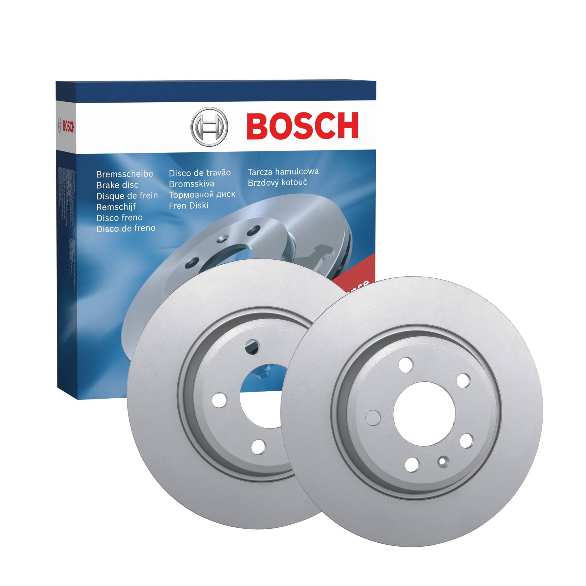 Bosch BD1249 Bremsscheiben - Hinterachse - ECE-R90 Zertifizierung - zwei Bremsscheiben pro Set von Bosch Automotive