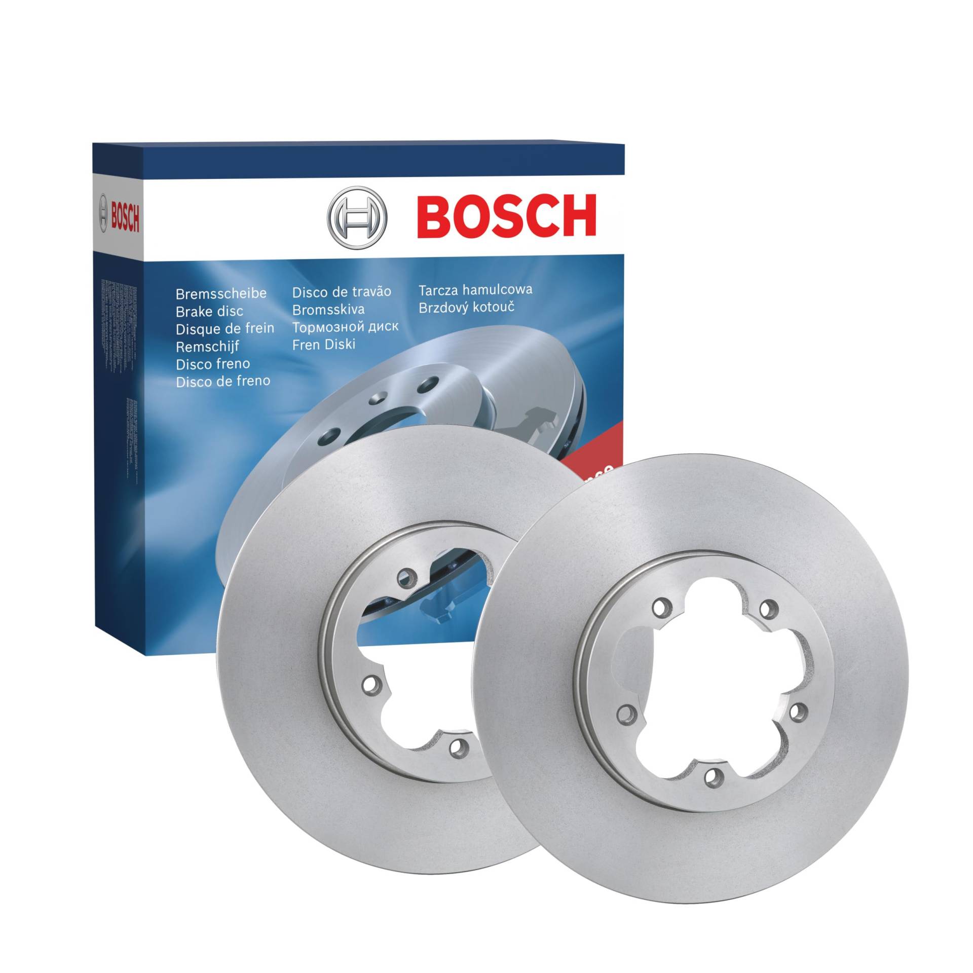 Bosch BD1251 Bremsscheiben - Vorderachse - ECE-R90 Zertifizierung - zwei Bremsscheiben pro Set von Bosch Automotive