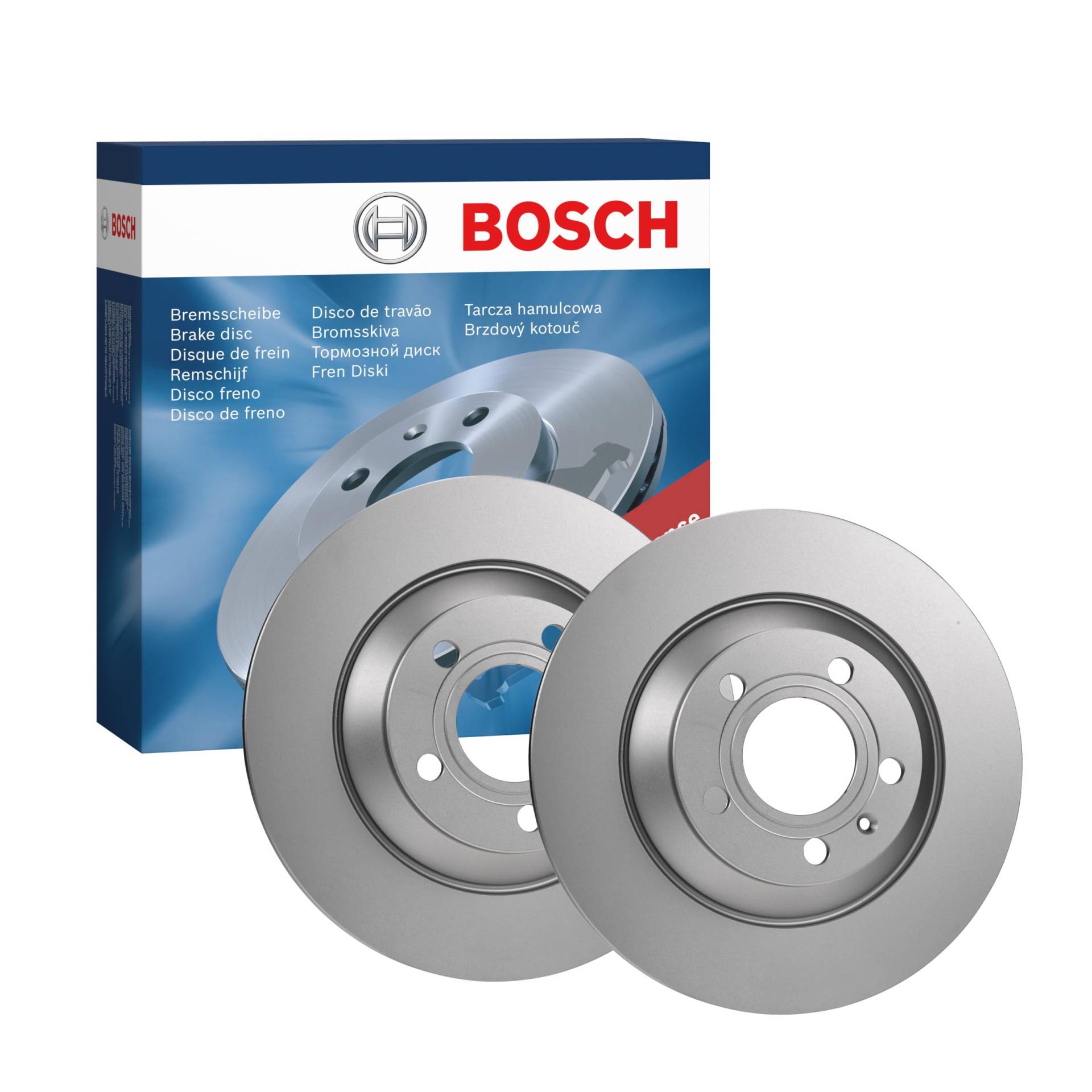 Bosch BD1286 Bremsscheiben - Hinterachse - ECE-R90 Zertifizierung - zwei Bremsscheiben pro Set von Bosch Automotive