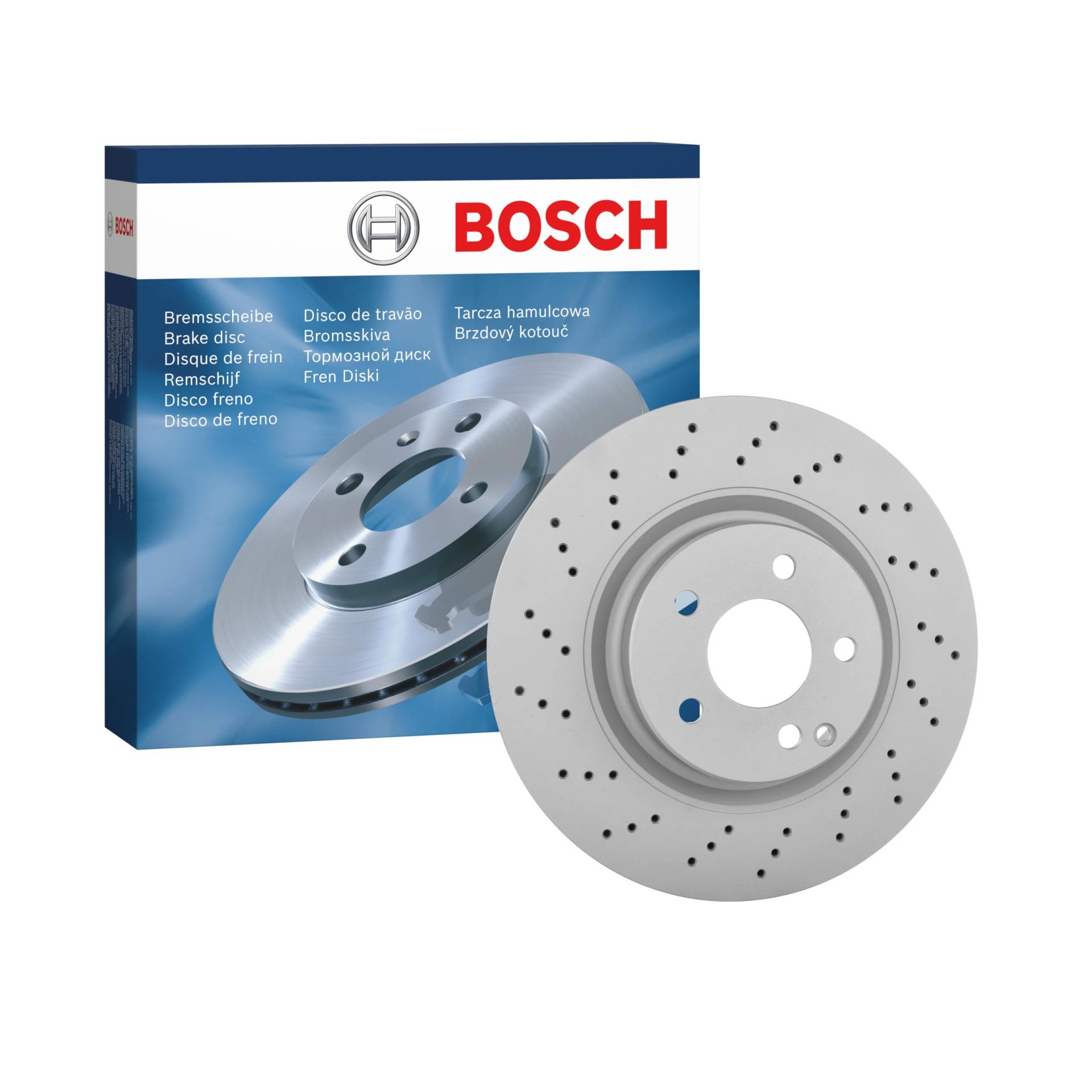 Bosch BD1309 Bremsscheiben - Vorderachse - ECE-R90 Zertifizierung - eine Bremsscheibe von Bosch Automotive