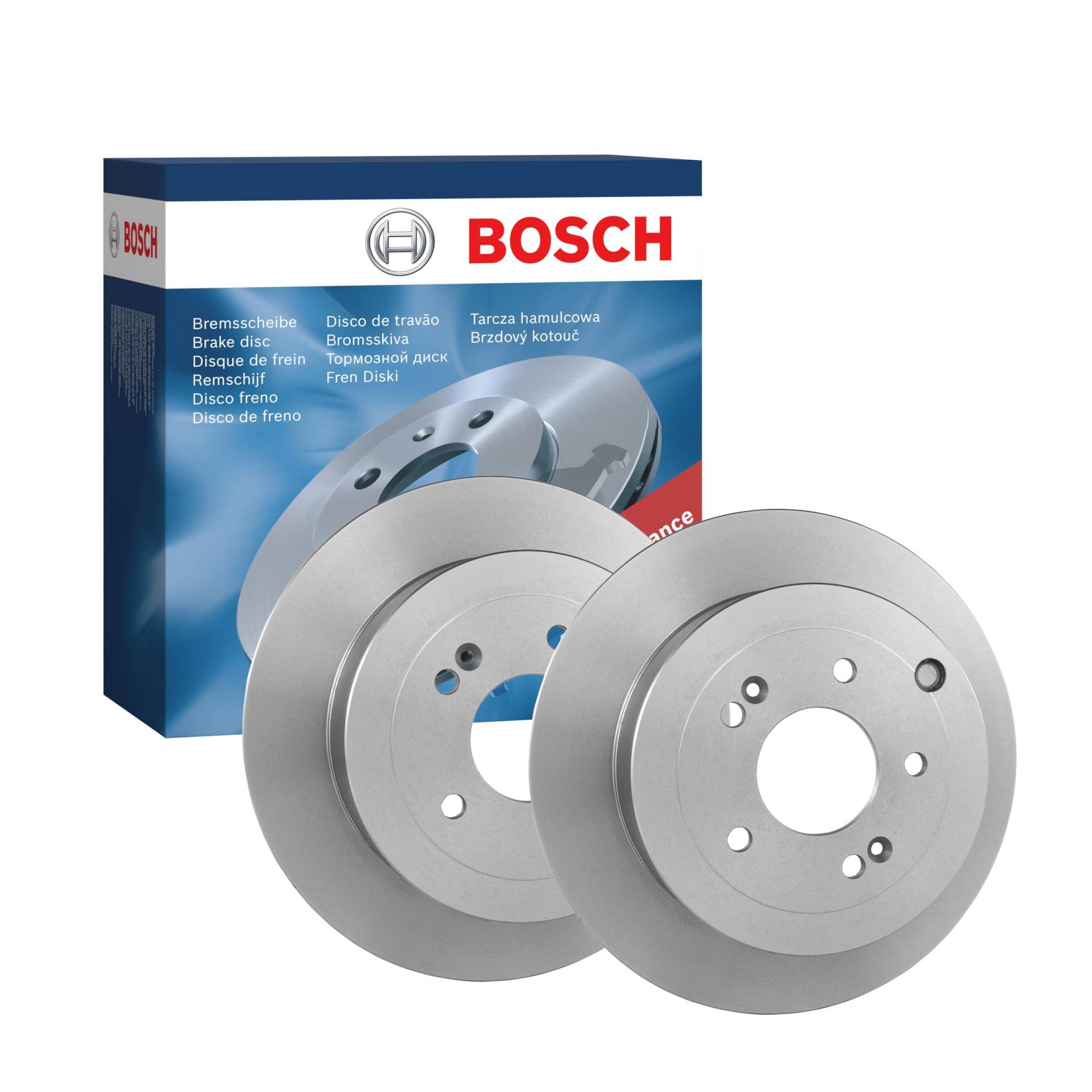 Bosch BD1365 Bremsscheiben - Vorderachse - ECE-R90 Zertifizierung - zwei Bremsscheiben pro Set von Bosch Automotive