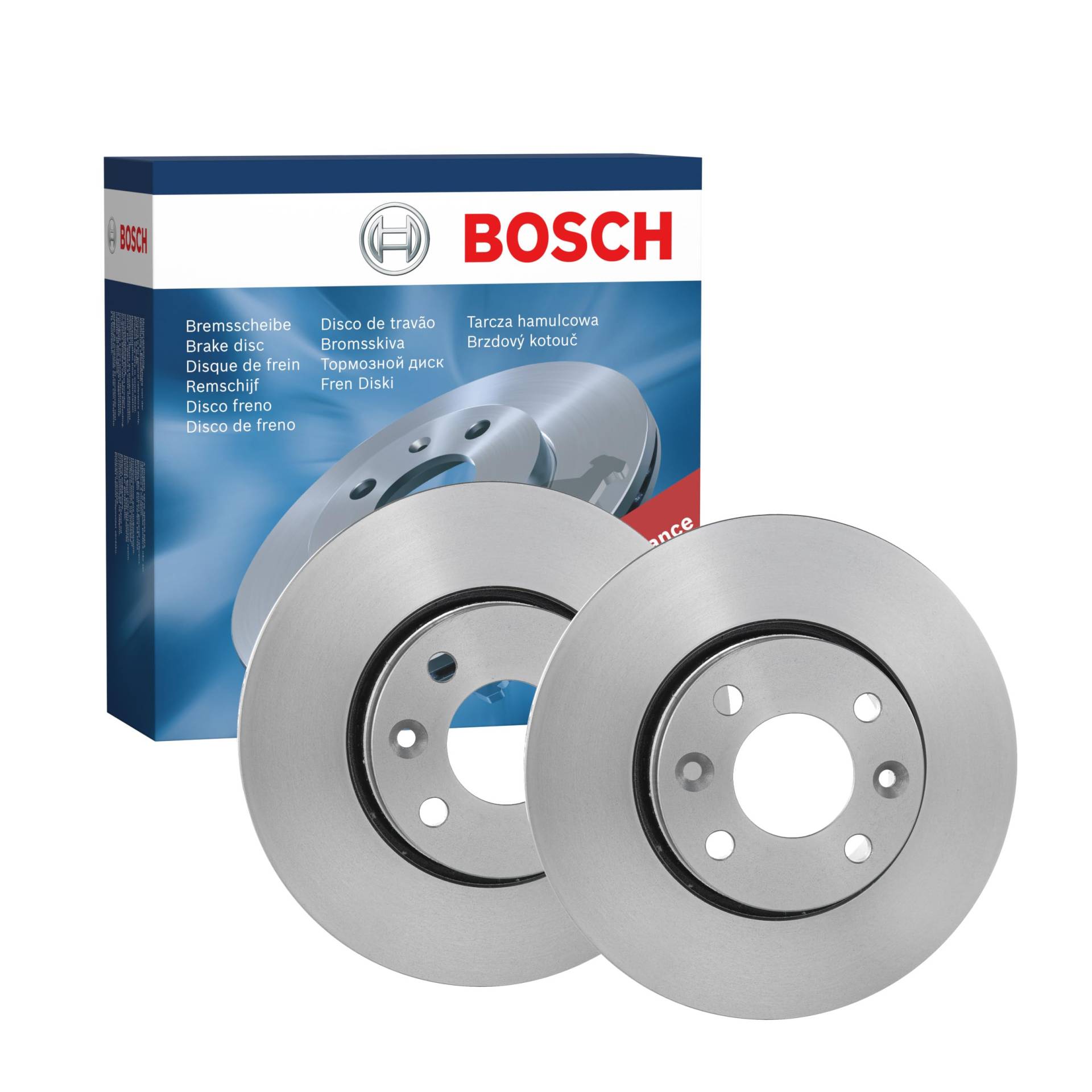 Bosch BD1400 Bremsscheiben - Vorderachse - ECE-R90 Zertifizierung - zwei Bremsscheiben pro Set von Bosch Automotive