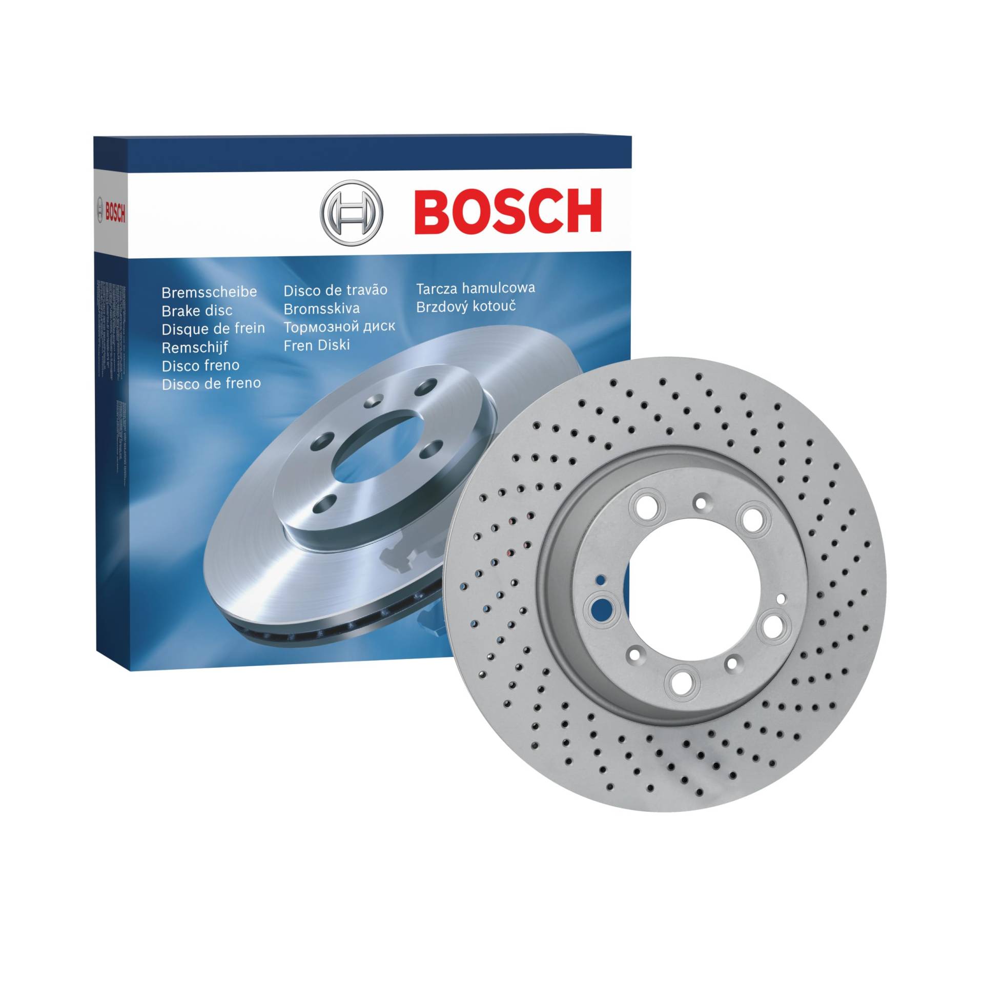 Bosch BD1425 Bremsscheiben - Hinterachse - eine Bremsscheibe von Bosch Automotive