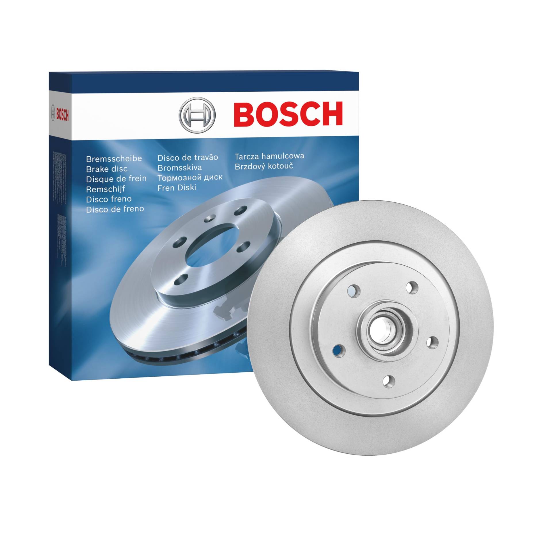 Bosch BD1465 Bremsscheiben mit Radlager - Hinterachse - ECE-R90 Zertifizierung - eine Bremsscheibe von Bosch Automotive