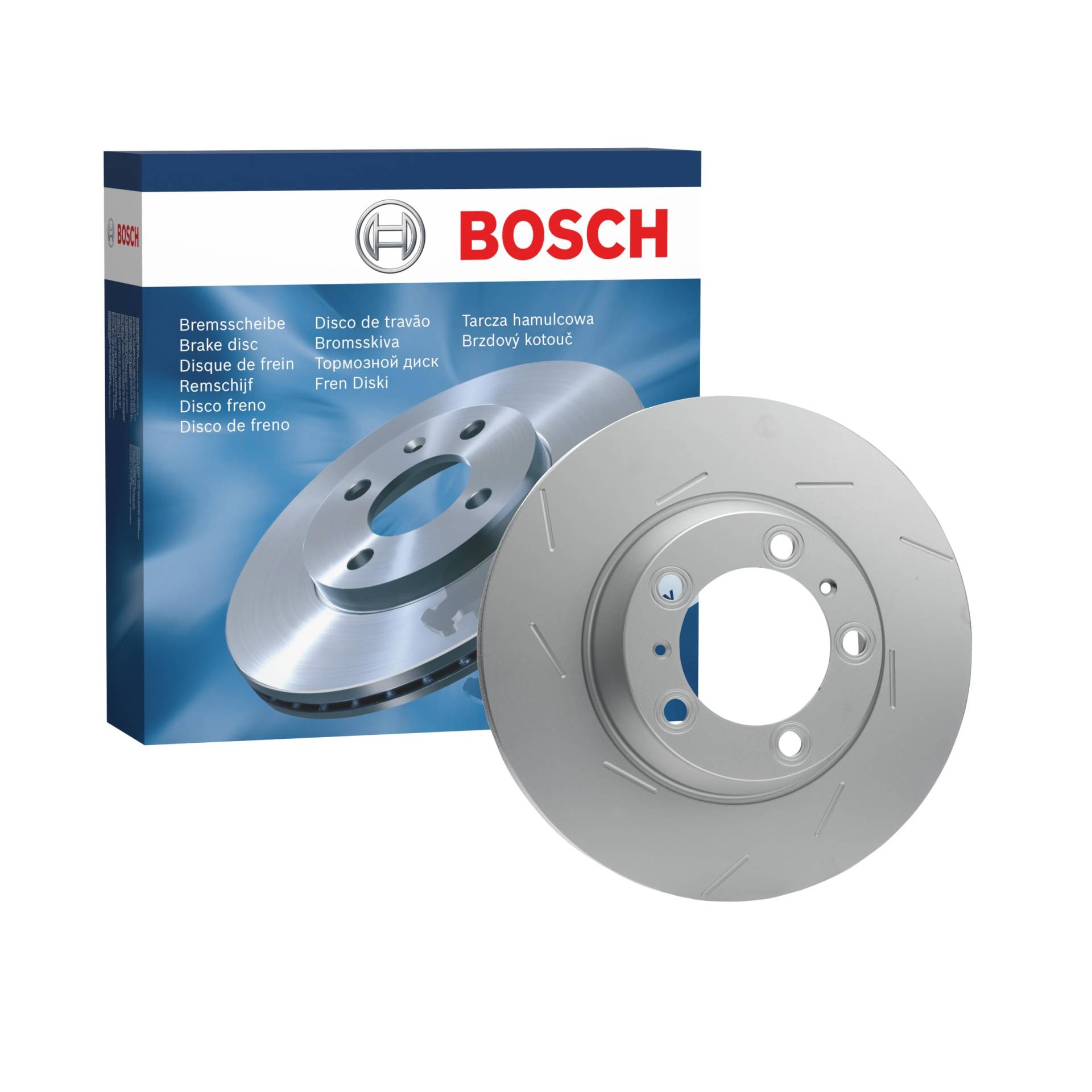 Bosch BD1564 Bremsscheiben - Hinterachse - ECE-R90 Zertifizierung - eine Bremsscheibe von Bosch Automotive